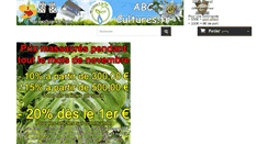 Desktop Screenshot of abccultures.fr